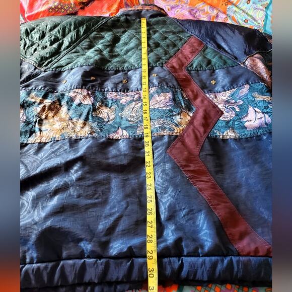 80s/90s FORELLI Coat Size 14/16 Women's Plus Size - Picture 9 of 12